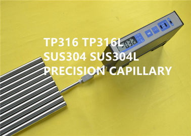 TP316 / SUS316L संक्षारण प्रतिरोधी स्टेनलेस स्टील केशिका अच्छा वेल्डिंग प्रदर्शन