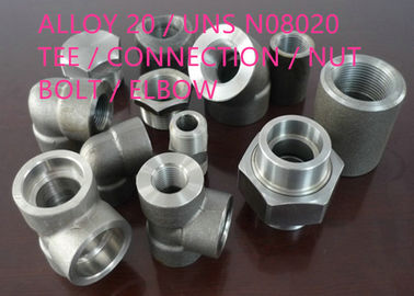 मेडिकल मेल्टिंग रेंज 2520 - 2600 / के लिए UNS N08020 / Incoloy® मिश्र धातु 20 विशेष मिश्र