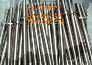 उच्च शक्ति आंतरिक दहन इंजन निकास वाल्व के लिए UNS N07080 निकास वाल्व मिश्र