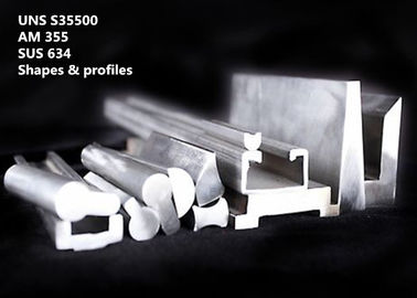 AM 355 / SUS 634 उच्च तापमान मिश्र धातु पिघलने रेंज 2500 - 2550 ° F खाद्य उद्योग भागों के लिए